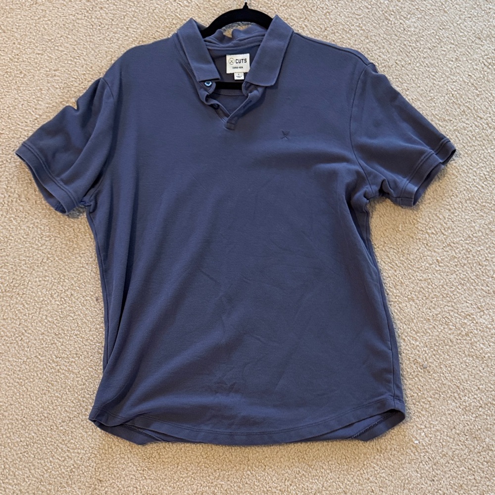 Cuts Clothing Men's Polo in Navy